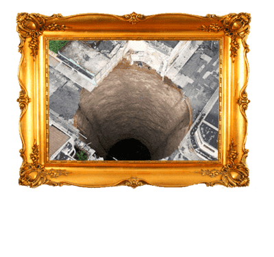 Giant sinkholes around the world