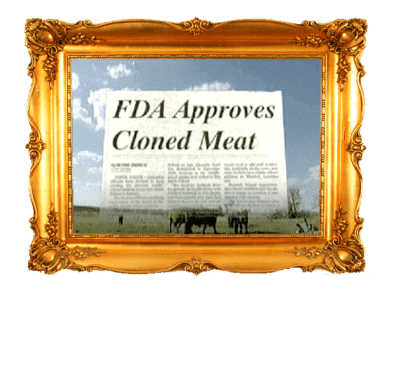 FDA says Cloned Meat OK to Eat